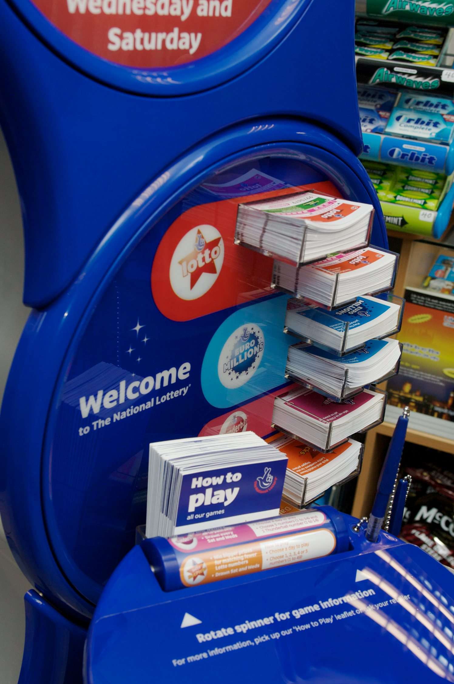 Stores get set for Lottery changes
