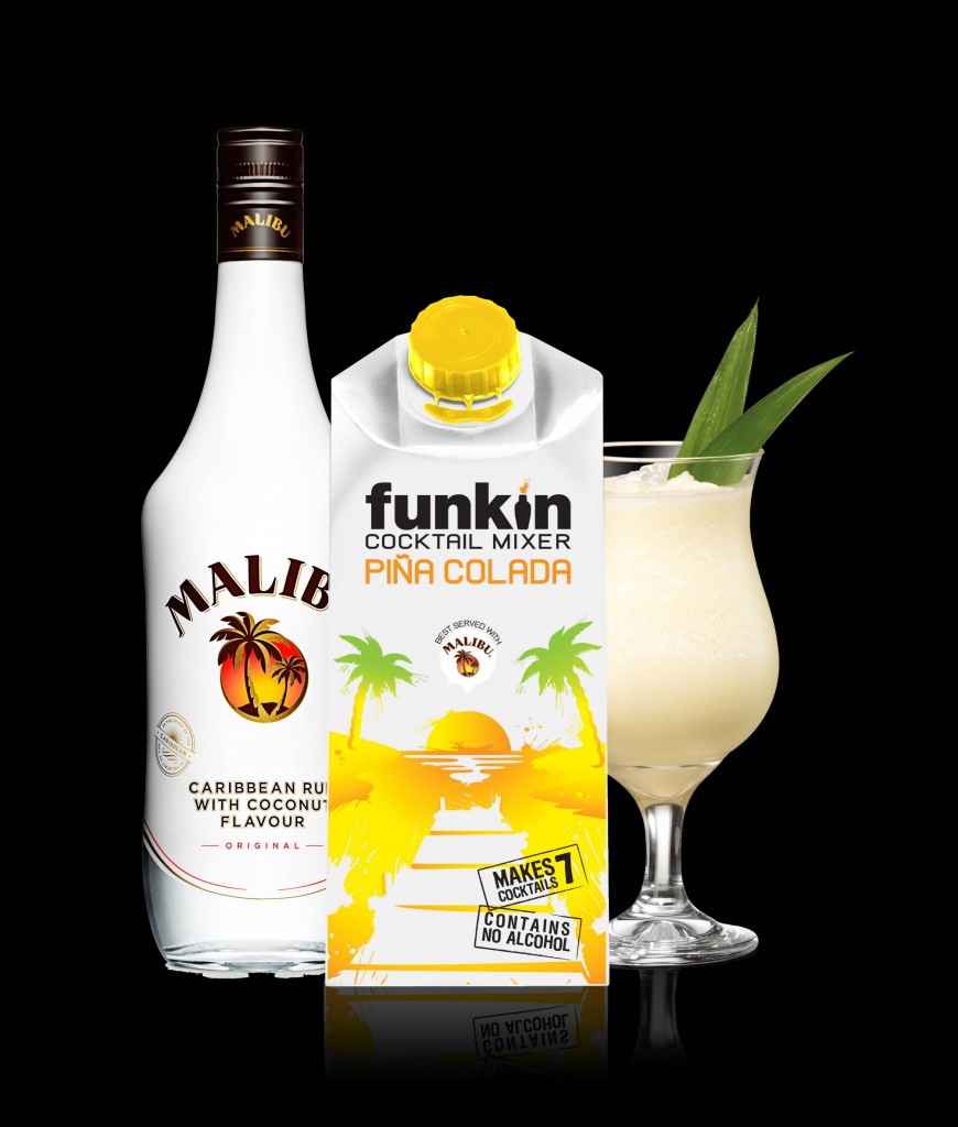 Funkin cocktails unveil Malibu partnership