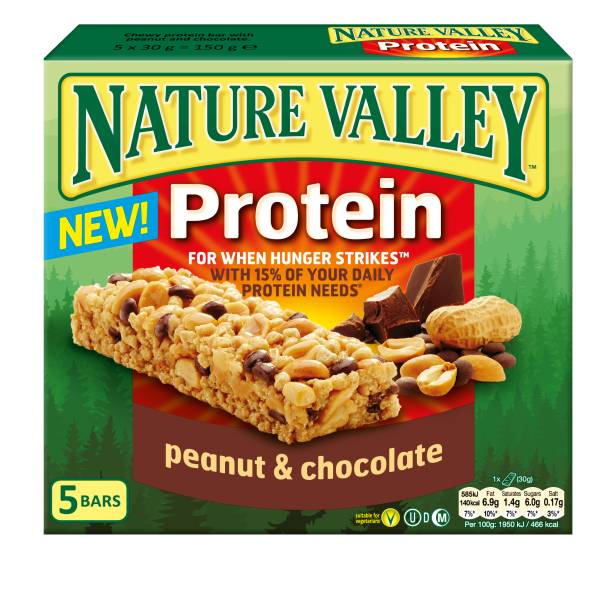 Nature Valley launches new protein bar range