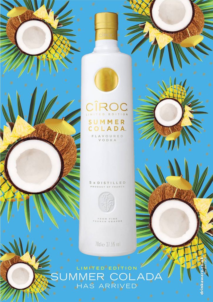 Ciroc announces Summer Colada limited edition