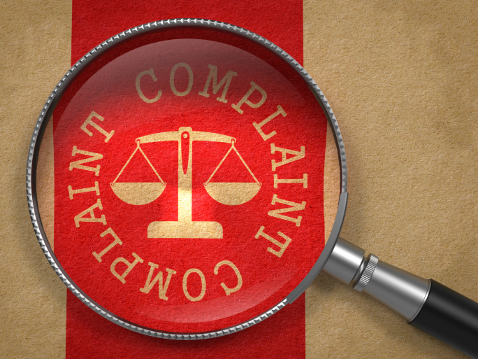 Complaints about financial services fall