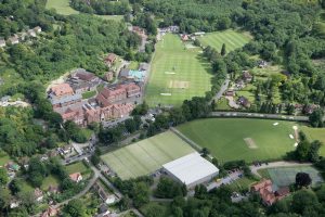 Caterham School Aerial View Grounds BUilding