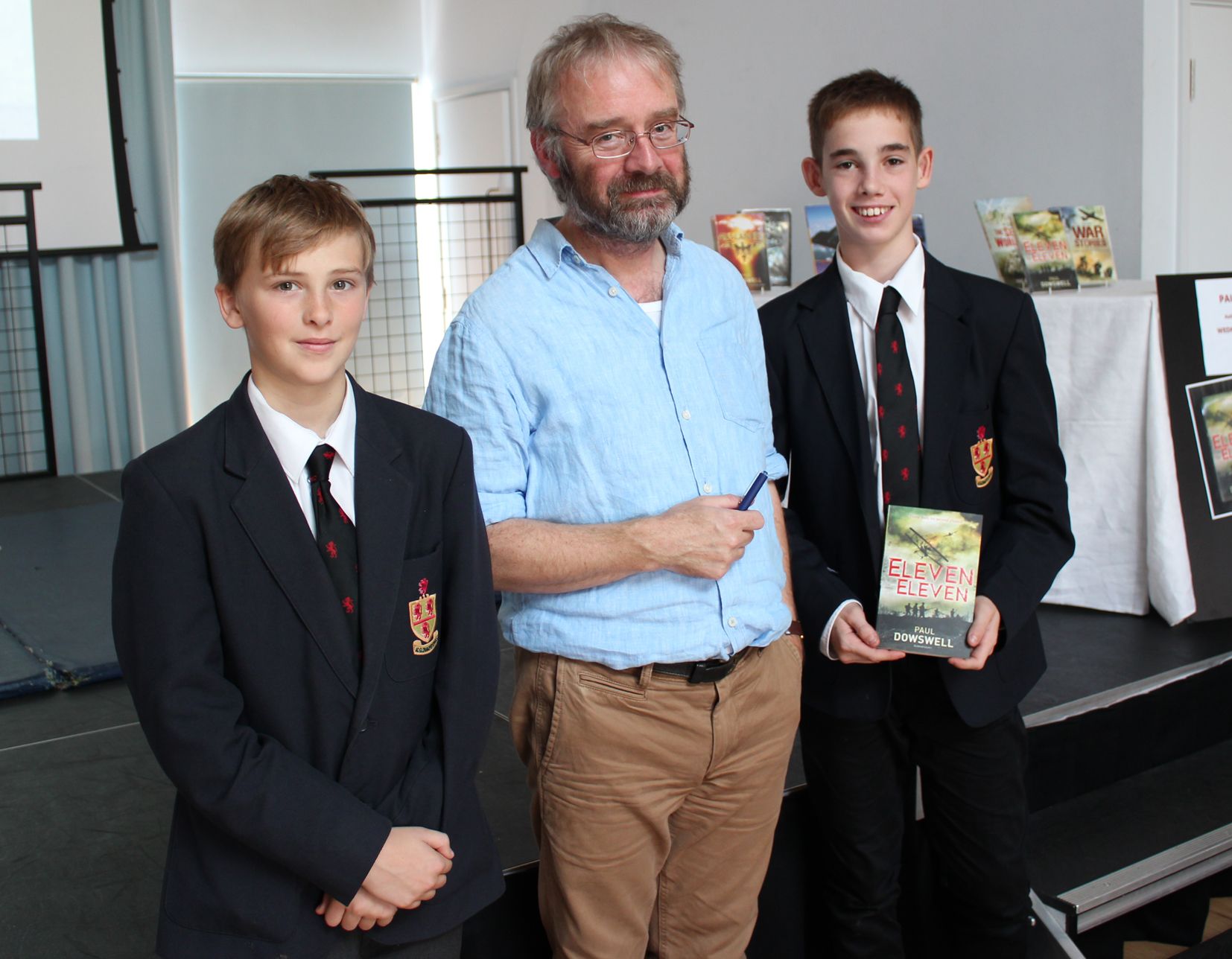 Shebbear College Visited by Famous Authors