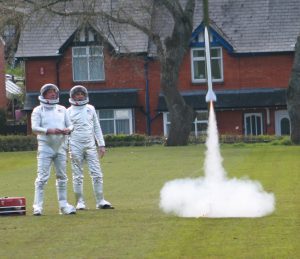 Wellington_School_Launching_rockets
