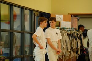 Northbourne_Park_School_Hope_Twins_fencing_World_Cup