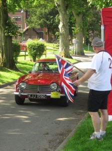 Abbotsholme_School_Classic_Car_Rally_Red_Triumph