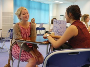 Wellington School Sixth Formers Speed Dating Event