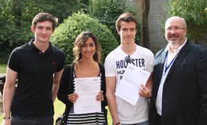 Leighton Park School A Level Results Day