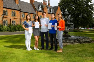 Ratcliffe College A Level Results Day Group