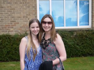 Sibford School A Level Results Day Isabella Mum