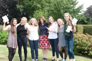 St Mary's Calne A Level Results Day Girls
