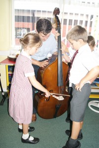 Bromsgrove School Year Three String Initiative Cello Double Bass