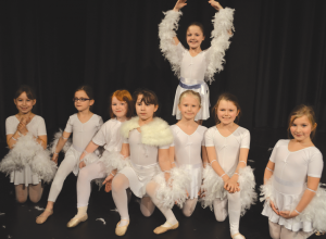 Burgess Hill School Girls Junior Ballet 12 Days Christmas Concert Swans