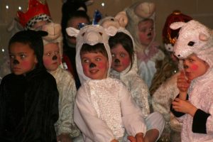 Wellington Prep School Woodland Creatures Nativity