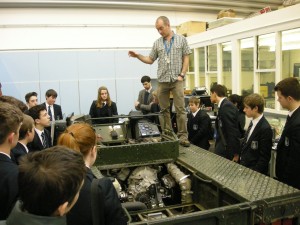 Wellington School Exeter University Engineering Dept Trip Feb 2015