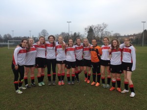 King's College Taunton Girls Football