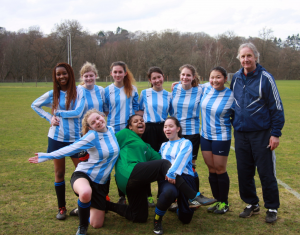 King Edward's Witley Girls Football Team