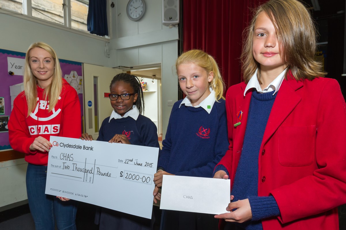 Loretto pupils support CHAS UK Boarding Schools