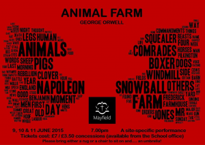 Mayfield Animal Farm Poster