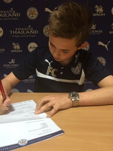 Oundle Goalkeeper Signing Leicester City