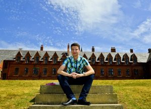 NORTH WITH WORDS. Pupil at Ellesmere College, Ellesmere, Michal (CORR) Zarzecki (CORR) who is one of only 100 around the world who has got top marks in a bachelorate. 10.07.15 PIC BY LAURA DUTFIELD COPYRIGHT OF SHROPSHIRE NEWSPAPERS
