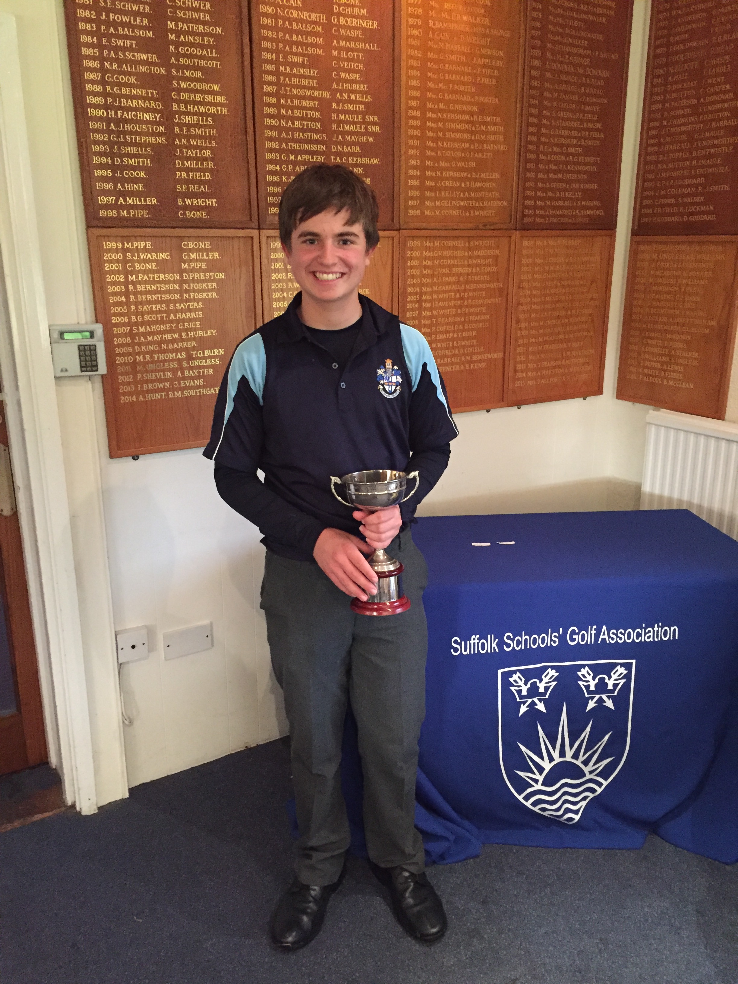 Culford Pupil Crowned Suffolk Schools Golf Champion