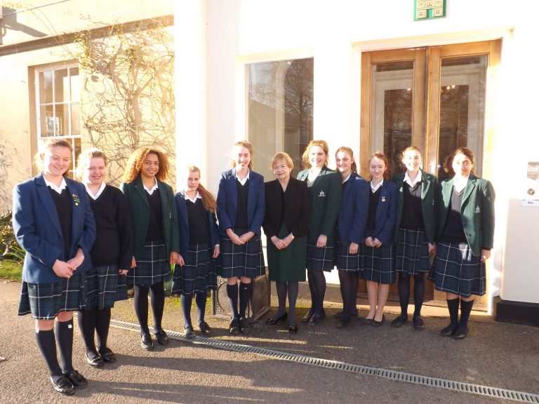 Farlington's Peers in Schools' Visit From Baroness O'Cathain