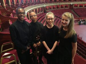 Felsted String Quartet perform at RAH