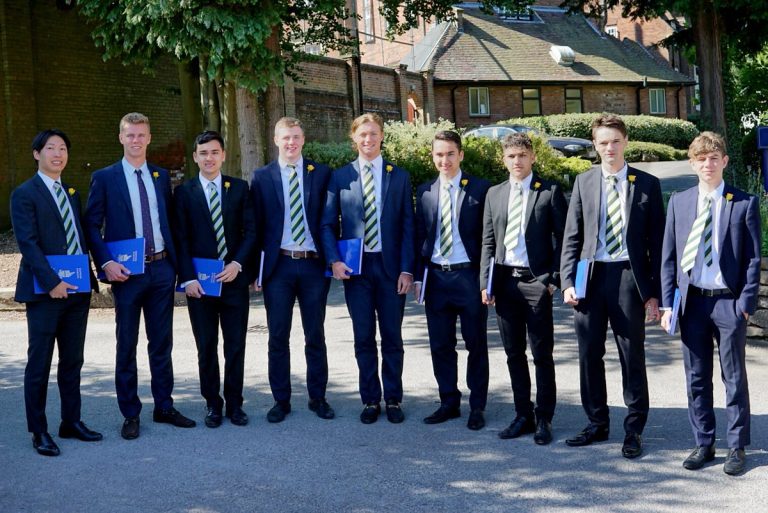 Repton pupils celebrate Alevel success