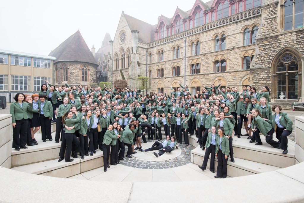 Cheltenham Ladies' College students celebrate recordbreaking A* grades