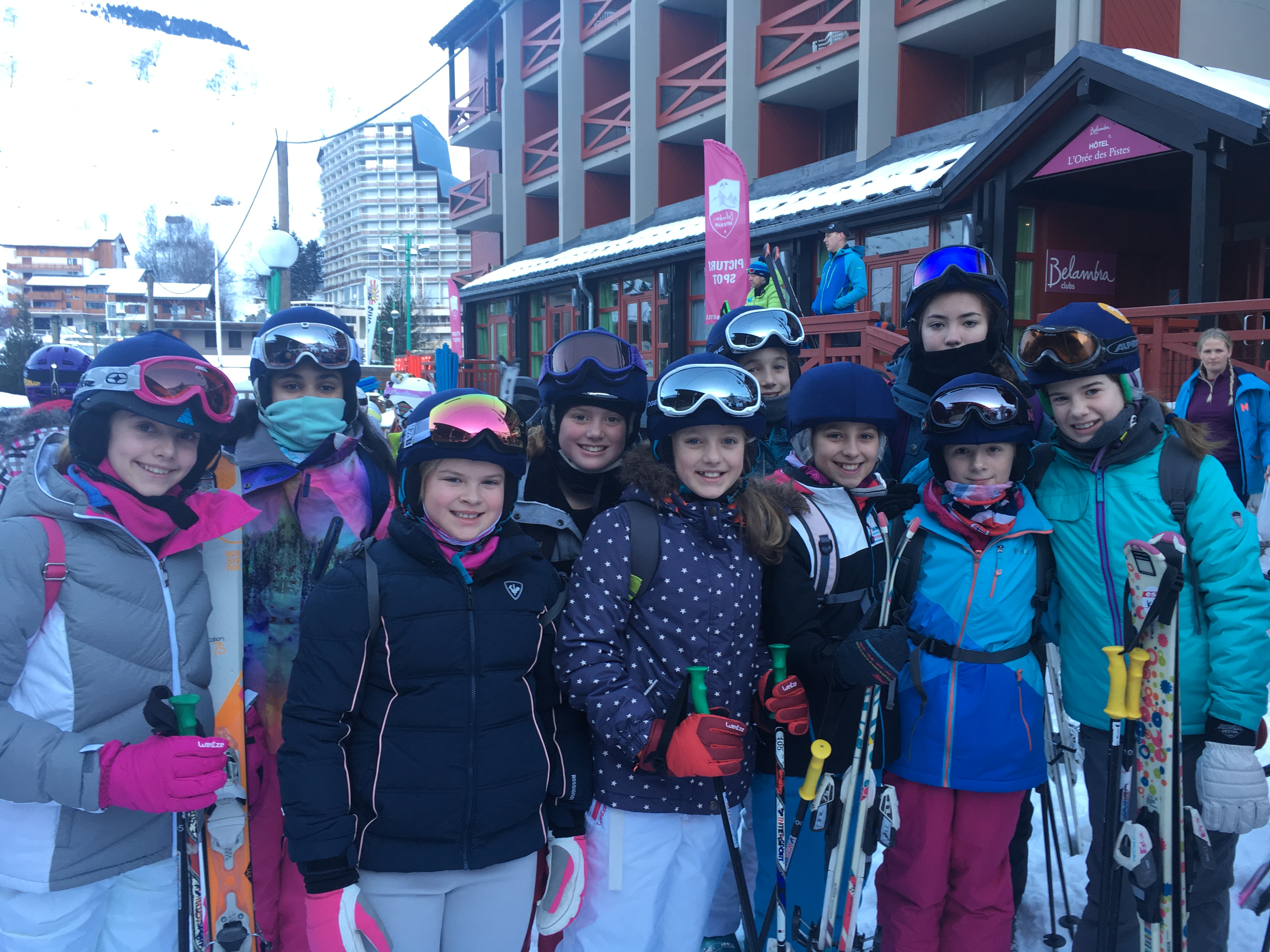 Burgess Hill Girls shine at ski and snowboard tournament