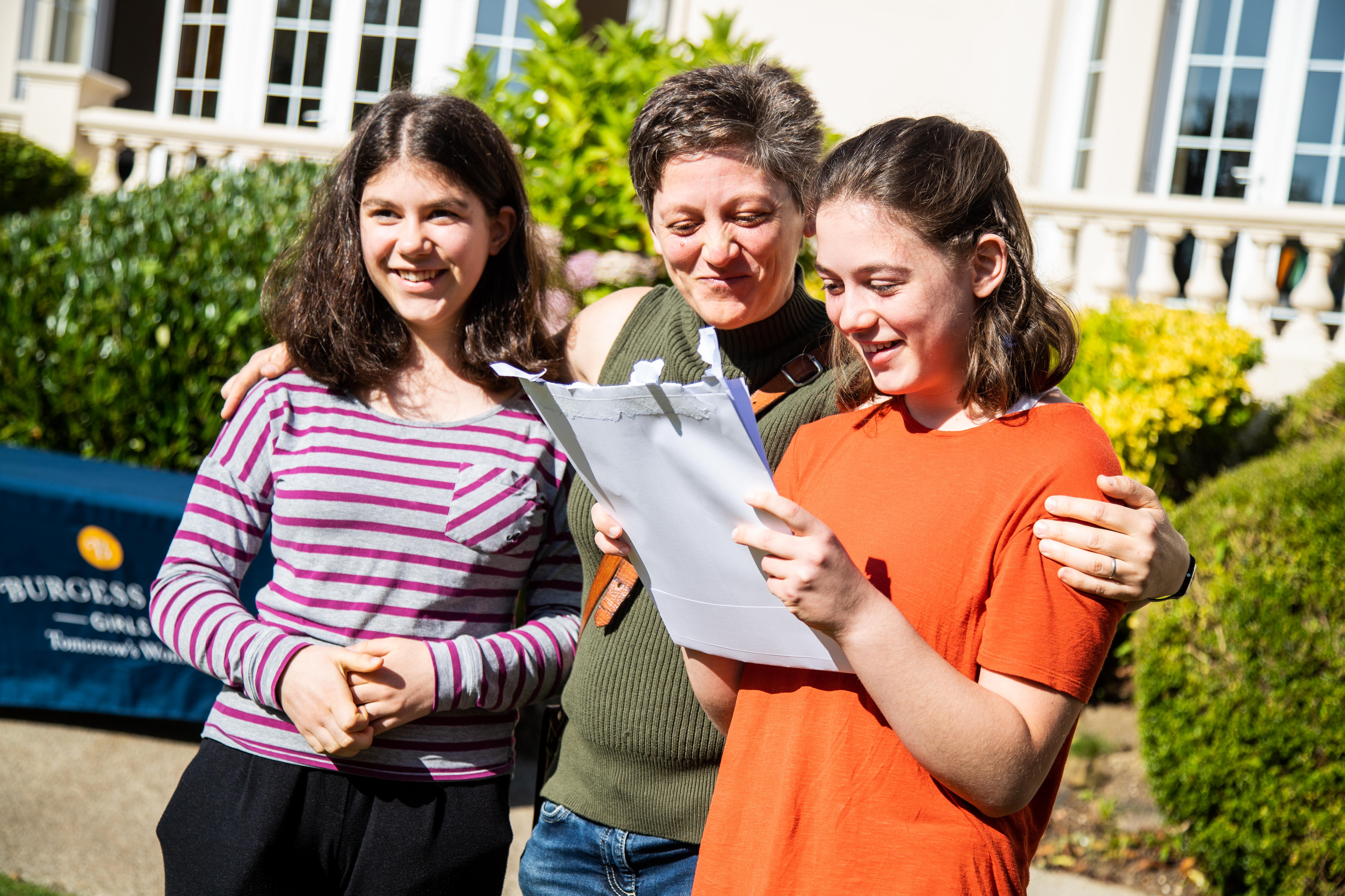 Record Gcse Results For Burgess Hill Girls