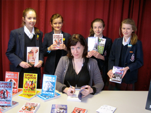 Bromsgrove School with award winning author