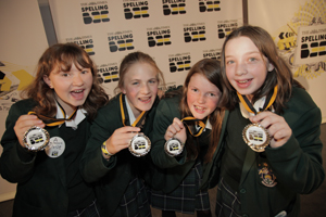 Bruton School for Girls children in Spelling Bee Competition