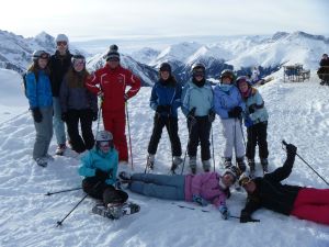 Bruton School girls ski trip