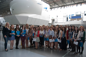 Burgess Hill School for Girls at CAE training centre