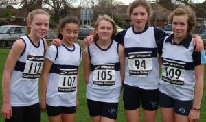 Burgess Hill School for Girls cross country winners