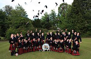Dollar Academy Pipe Band Success