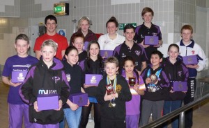 Ellesmere College swimmers Championship