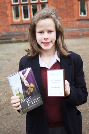 Friends' School pupil Katie wins the short story competition