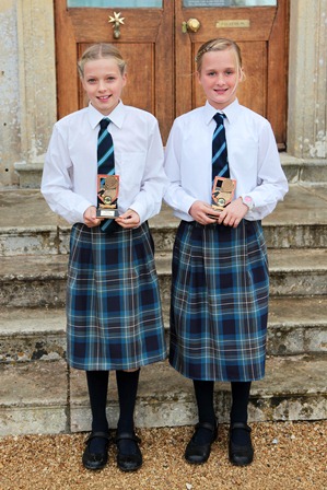 Hazelgrove girls, Tilly and Sophie are tennis champions