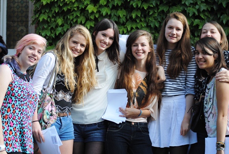 Kent College Group of GCSE students 2012