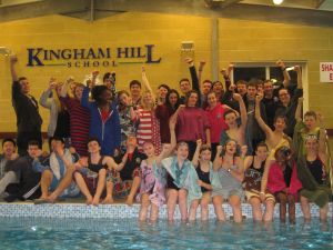 Kingham Hill charity swim
