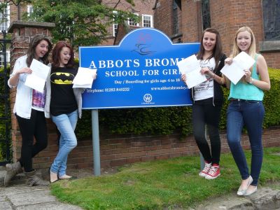 Abbots Bromley girls GCSEs