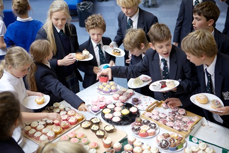 Charity Cake sale at Seaford