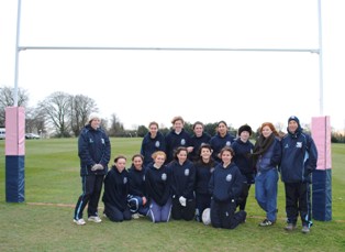 Sutton Valence Girls Rugby Squad