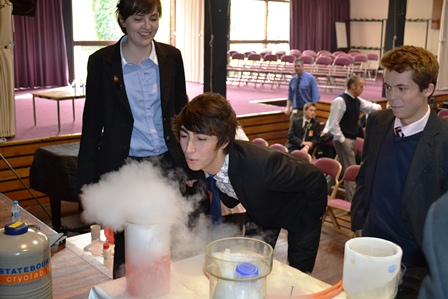 Sixth form students science day