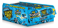 Bazooka Candy Brands launches new Juicy Drop Pop Blue Thunder blue