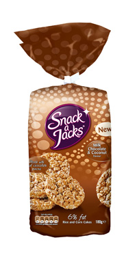 Snack-a-Jacks to launch new chocolate and coconut flavor to the UK market
