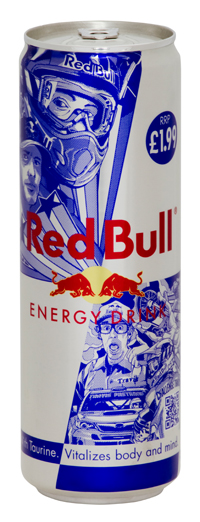 Red Bull to consumers with new can design
